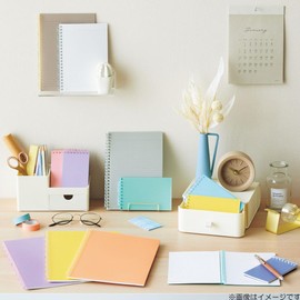 Lihit Lab Open Ring Notebook, Semi B5, Pink N2725-12