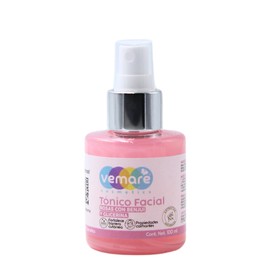 Vemare Cosmetics Tónico Facial Rosas Con Benjuí Y Glicerina 100 ml