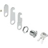 4 Sets of Cabinet Locks with Keys for Mailbox, Drawer