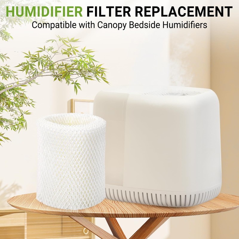 Touyeet Humidifier Replacement Filter Compatible with Canopy Bedside Nursery Humidifiers,