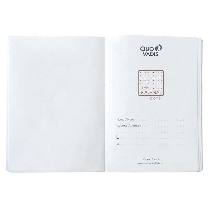 LJ Slim Notebook 21 Dots Peony Pink