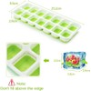 Ice Cube Trays, Silicone Easy-Release and Flexible 14-Ice Trays with
