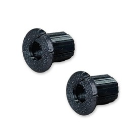 FANRTE 1/2" Wall Hole Cable Feed Through Bushing Cable Grommet for Various Cables(Coax Coaxial Cable/Network Cable/CCTV Cable) with a Diameter Less Than 8 mm Without connectors,2 Pack