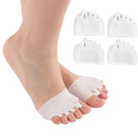 2 Pairs Metatarsian Pads Forefoot Toe Separators Ampoules Forefoot Pain
