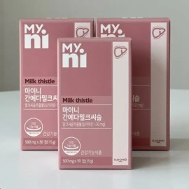 Myny Ganada Milk Thistle 30 capsules 3 boxes / 마이니 간에다밀크씨슬 30캡슐 3박스