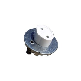 Leviton Medium Base, Bi-Pin, Standard Fluorescent Lampholder, 13518, White