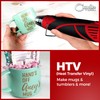 Heat Gun for Crafting, Mini Dual Temp Hot Air Gun