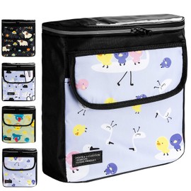 Bicycle Bag Children, Handlebar Bag Bicycle Children Waterproof Bicycle Basket Children for Balance Bike Tricycle Scooter, Bicycle Basket Children Front, Bicycle Handlebar Bag, Universal Fit (Duck)