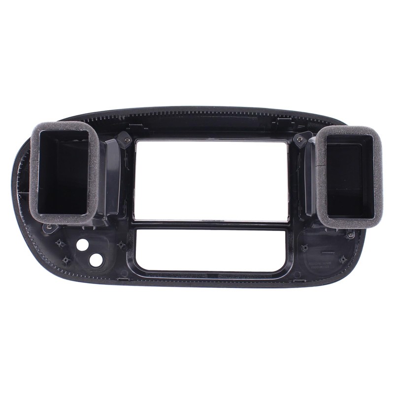 MOTOKU Black Center Dash Radio Air Vent Climate Panel Bezel