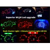 WLJH Extremely Bright Blue Instrument Cluster Panel Gauge Dash Bulbs