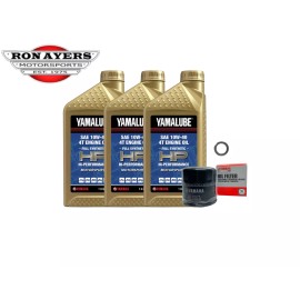 Yamaha Genuine OEM 2022-2023 Yamaha YZF-R7 YZFR7 Full Synthetic Oil Change Kit