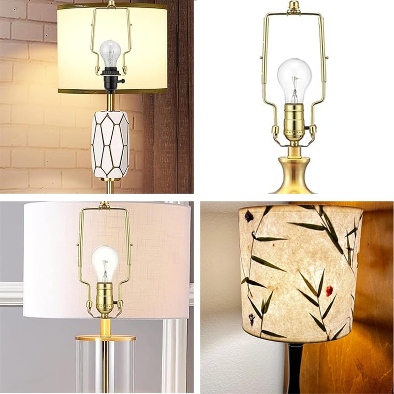 TAODAN 1 Set Heavy Duty Metal Lampshade Stand Floor Lamp