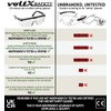 voltX 'Classic' Bifocal Safety Glasses (Clear +3.0 Dioptre) – UKCA