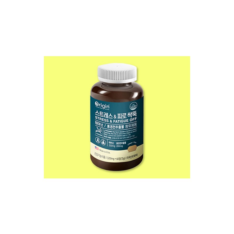 Rhodiola Extract Stress & Fatigue 5 cans / 홍경천추출물 스트레스&피로싹뚝