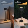 Table Lamp LED 3000K Warm Light 5200mAh Rechargeable Stepless Dimmable