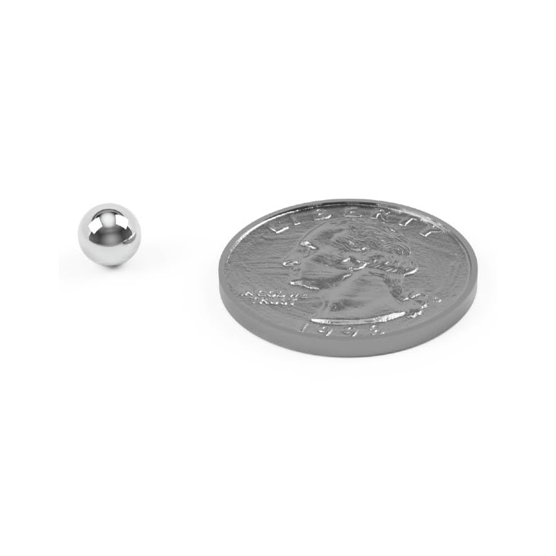 100 Qty 6mm (0.236") Precision Chrome Steel Bearing Balls G25