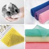 Xiaozuoyue African Net Sponge, 6-Pack Body Scrubber, Multi-Colour, Exfoliating Mesh
