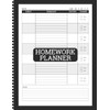 Homework Planner for ADHD Students, Undated Assignment Tracker Notebook