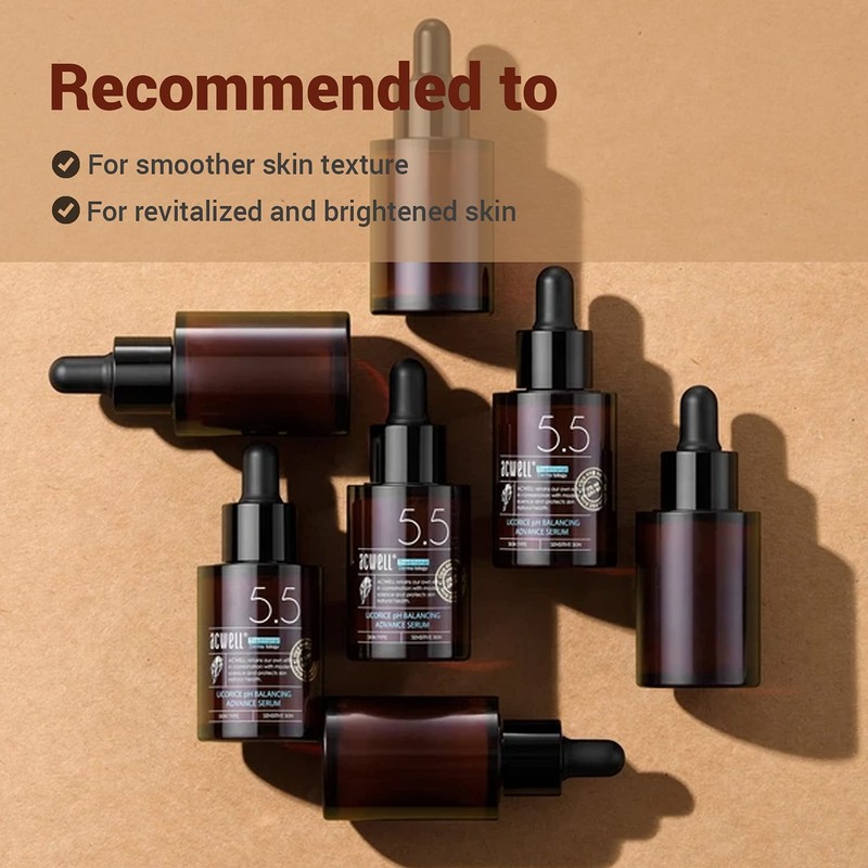 ACWELL Licorice pH Balancing Facial Serum Ampoule 30ml / ACWELL