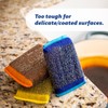 Scrub Daddy Steel Scouring Pad Scrub Sponges - Stainless Steel
