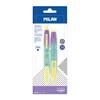 MILAN Blister pack 1 ballpoint pen + 1 mechanical pencil