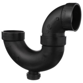 Charlotte Pipe Schedule 40 2 in. Hub x 2 in. Dia. Hub ABS P-Trap