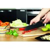 Fiskars Santoku-Messer, Modernes Design, Gesamtlänge: 29 cm, Qualitätsstahl/Kunststoff, Edge, 1003097