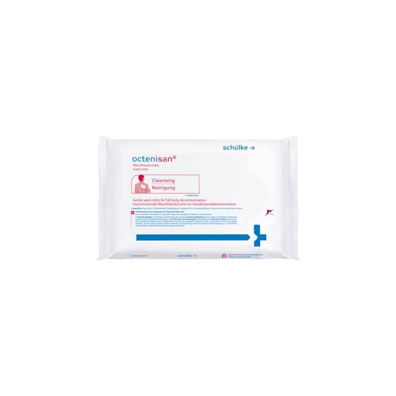 Octenisan Wash Mitts Pack of 8