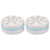 2PCS Submersible Pool Light with Remote Control Magnetic Suction Cup