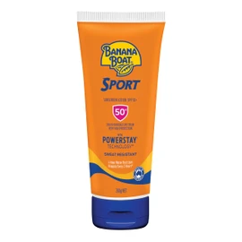 Banana Boat Sport Sunscren Lotion SPF50+ 200g, UVA/UVB, Non-Greasy, Sweat Resistant, 4-Hour Water Resistant, Made in Australia