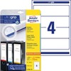 Avery Zweckform L4761-25 Folder Labels for Wide Folders Short e.g.