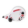 Kores KR84901 Korrekturroller, 8 m x 4.2 mm, schwarz/weiß