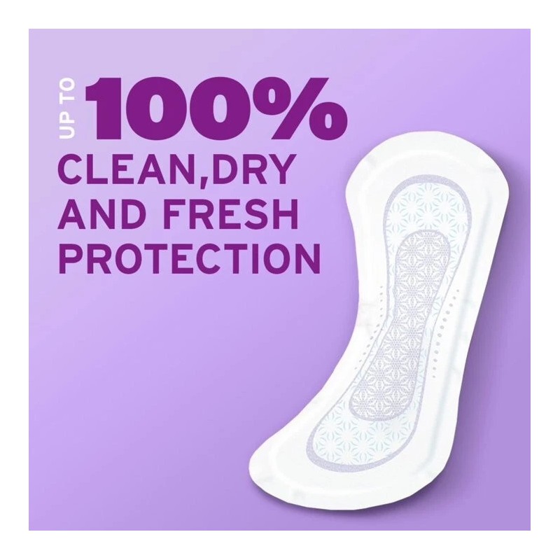 Poise Daily Incontinence Panty Liners, Very Light 2 Drop Absorbency,