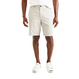 Dockers Men's Perfect Classic Fit 8" Shorts, Porcelain Khaki, 32 Regular