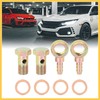 REPAIROCK 2 Sets 16mm Banjo Hose Barb Bolt Fitting for