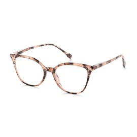 OPTIMUM OPTICAL Blue Light Filtering Scratch-Resistant Lens Cateye Frame Magnifying Reading Glasses - Good Optics, +2.00