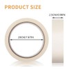 6 Rolls White Masking Tapes,Writable Paper Painters Tape,Per Roll Craft