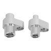 LS Swap AC Compressor Adapter Aluminum Fittings Kit, 8AN/10AN Connector