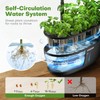Ahopegarden Indoor Garden Hydroponics Growing System: 12 Pods Plant Germination