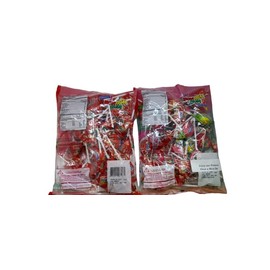 Bon Bon Bum Surtido/Bon Bon Bum Assorted & Rojo Fresa/Strawberry Lollipops 2 Pack 48 Counts
