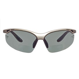 voltX 'CONSTRUCTOR' POLARISED BIFOCAL Reading Safety Glasses (+3.0 Dioptre) ANSI Z87.1+ & CE EN166F certified/Cycling Sports Glasses includes microfibre bag and safety cord + UV400 lens