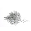 sourcing map Pack of 50 R Pins Mechanical Coupling Hair