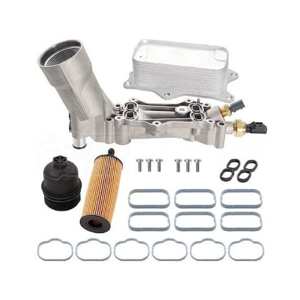 Oil Filter Housing - Aluminum - Compatible with 2012-2022 Jeep