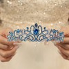 Rannyrena Sparkling Crystal Tiara Crown for Women Gorgeous Rhinestone Bridal