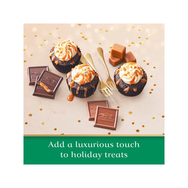 Ghirardelli Chocolate Squares Holiday Favorites 8.6 Ounces - Dark &