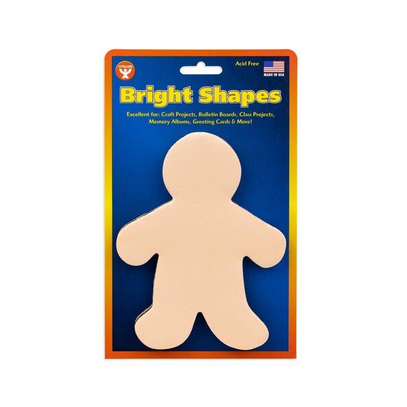 Hygloss Products People Paper Cuts Outs Multi-Cultural Wee Kid-5 Inches