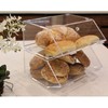 Ikee Design Acrylic Stackable Bakery Case Kitchen Pastry Container Display,