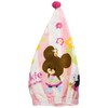 Marushin 4335013400 Bear School Towel Cap with Flowers for Children,
