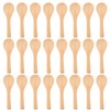 50 Pieces Small Wooden Spoons Nature Spoons Wood Honey Teaspoon