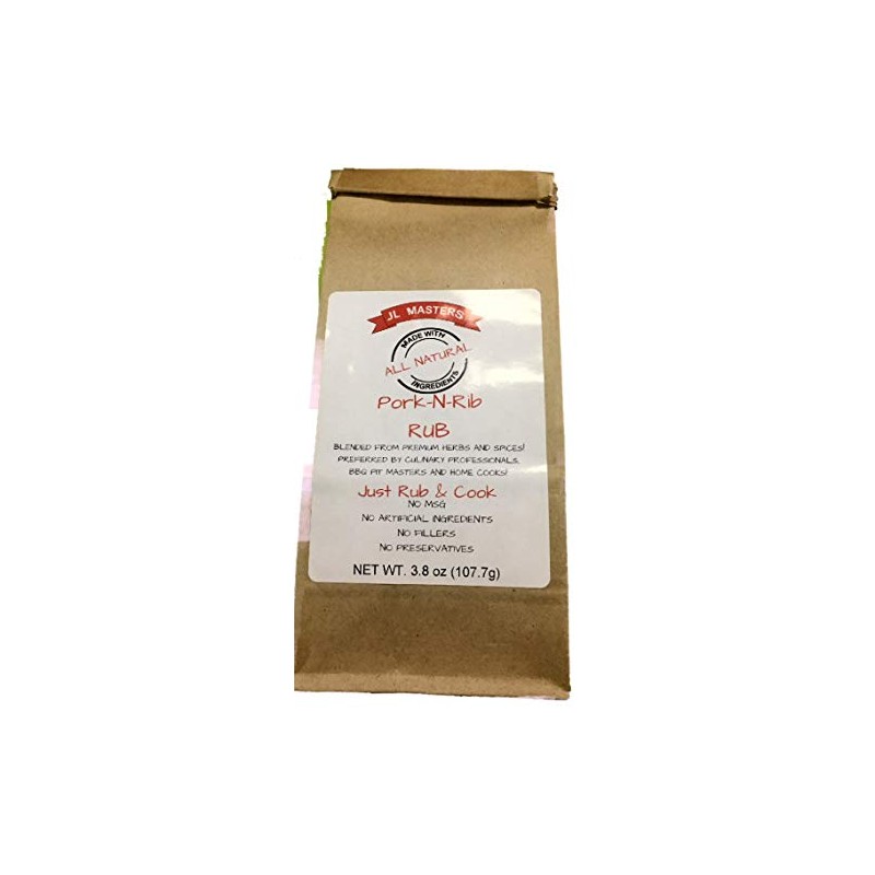 JL Masters All Natural Meat Rub -Pork & Rib Rub